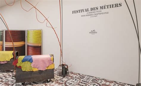 The Hermès Festival des Métiers Exhibition and 